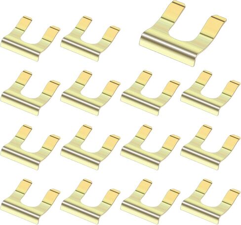 15 قطعة U شكل المعادن خط الفرامل مقاطع خط الفرامل التجنيب السيارات الشاحنات المركبات أجزاء خرطوم الفرامل قوس K1-036 in Kuwait