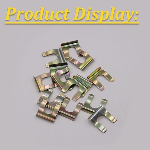 15 قطعة U شكل المعادن خط الفرامل مقاطع خط الفرامل التجنيب السيارات الشاحنات المركبات أجزاء خرطوم الفرامل قوس K1-036 in Kuwait