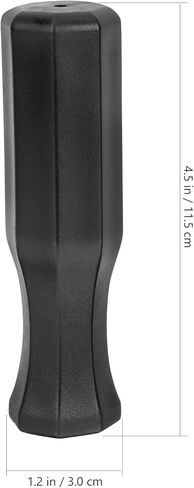 10 قطع من كرات قدم الطاولة القياسية من جارنيك، مقابض مثمنة بديلة - كرات قدم كرة القدم، مقابض طاولة لعب عصا الطاولة لملحقات إصلاح الأجزاء in Kuwait