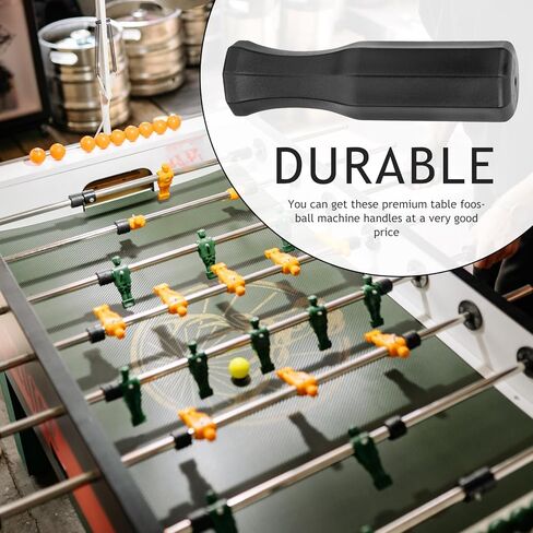 10 قطع من كرات قدم الطاولة القياسية من جارنيك، مقابض مثمنة بديلة - كرات قدم كرة القدم، مقابض طاولة لعب عصا الطاولة لملحقات إصلاح الأجزاء in Kuwait