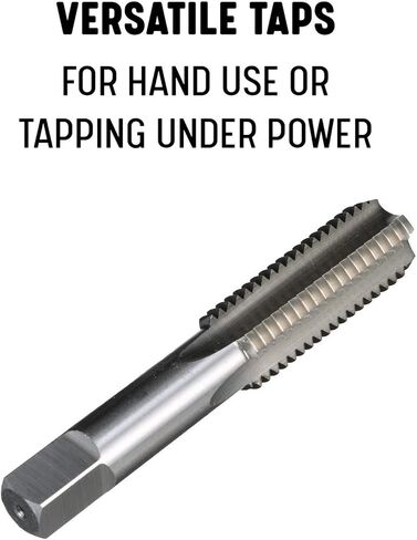 Drill America DWT54455 1/4"-20 UNC صنبور سفلي فولاذي عالي السرعة، (عبوة من 1) in Kuwait