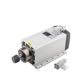 محرك المغزل المبرد بالهواء 3.5 كيلو واط مربع ER20 220V 380V مع شفة التثبيت (3.5KW ER20 380V) in Kuwait