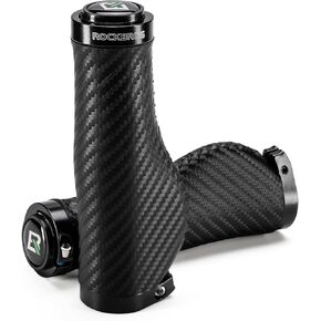 ROCKBROS Ergonomic Design Mountain Bike Grips,Double Lock-on and Non-Slip Bike Grips,Cushioned Comfortable Bicycle Handlebars Grips,for Commuting. in Saudi Arabia