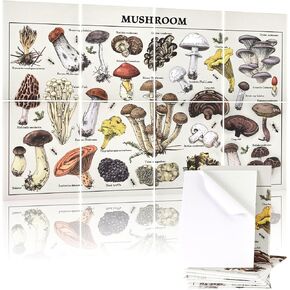 لوحات صوتية فنية 8 حزمة ، ألواح دليل صوتي للجدران ، 48 "× 32" فنية صوتية تمتص ذاتيا ، ألواح صوتية مزخرفة ، علاج صوتي لتسجيل الاستوديو (غابة ضبابية) in Kuwait