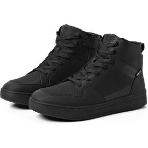 Motorcycle Shoes for Men, Anti-Slip Reinforced Sole, Breathable Casual Motorcycle Riding Boots with Ankle Support, Shift Pad in Saudi Arabia