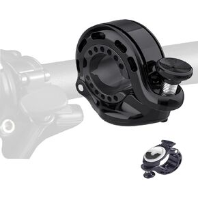 Bicycle Bell Hidden Holder for AirTag, Bike Bell for City,Road Bike,MTB,Scooter,Kids Bike,E-Bike, Fits 0.87-1.25 in(22.2-31.8mm) Handlebars, Anti-Theft Mount for Adults Kids, Bike Accessories in Saudi Arabia