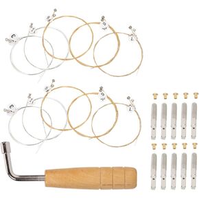 Besportble 1Set Lyre String Nail Wrench Lyre Strings Praps Sturdy لضبط الأسلاك الموسيقية in Kuwait
