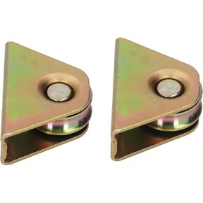 2Pcs U Groove Wheel Pulley 58mm 300kg Bearing Detachable U Type Groove Wheel for Electric Doors Industrial Carts in Saudi Arabia