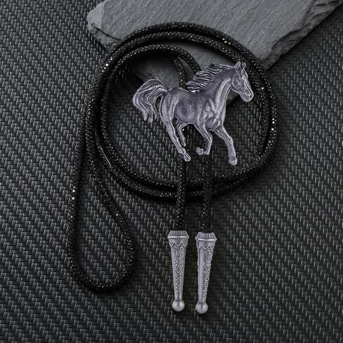 GelConnie Western Bolo Tie for Men Women Rhinestone Bolo Tie Album Tour Inspired Sparkly Neck Ties for Wedding & Concert in Saudi Arabia