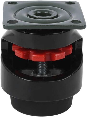 4Pcs Adjustable Level Casters Heavy Duty Industrial Roller Wheel Leveling Caster Wheels for Moving Work Tables Weld Table in Saudi Arabia