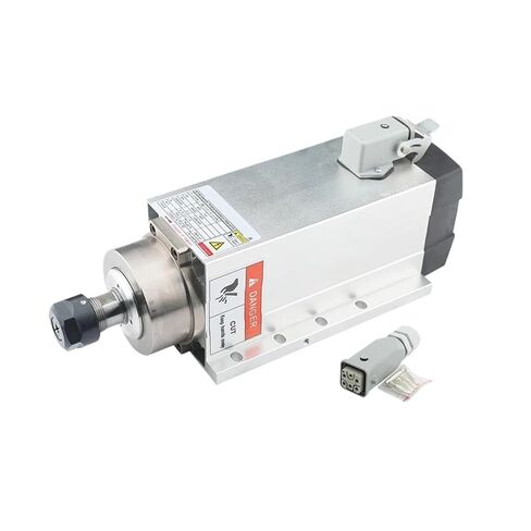 2.2 كيلو واط مربعة محرك مغزل مربع مربعة ER20 220V 380V 400Hz 24000 دورة في الدقيقة مع شفة التثبيت (2.2KW ER20 380V) in Kuwait