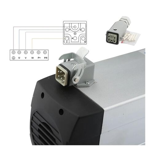 CNC مربع محرك مغزل المبرد بالهواء 6KW ER32 300Hz 4 محامل (6.0KW ER32 220V) in Kuwait