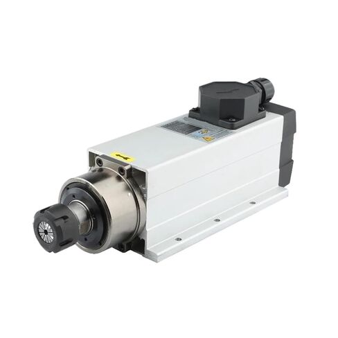 3.5kW 220V 380V محرك مغزل مطلي بالهواء ER25 Chuck 4 قطع تحمل مع شفة التثبيت (3.5KW ER25 220V) in Kuwait