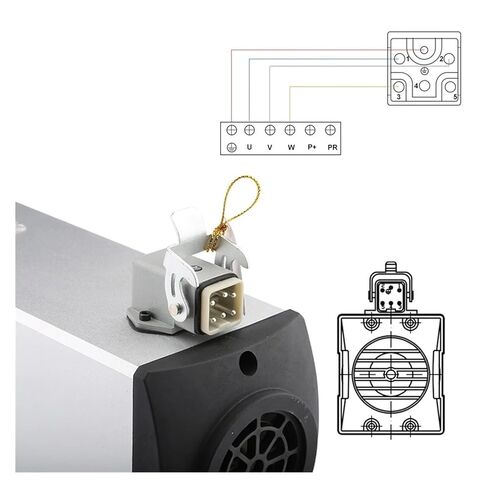 4.5kW محرك مغزل مطول بالهواء ER25 220V 380V Socket 18000 دورة في الدقيقة (4.5 كيلو وات 220 فولت) in Kuwait