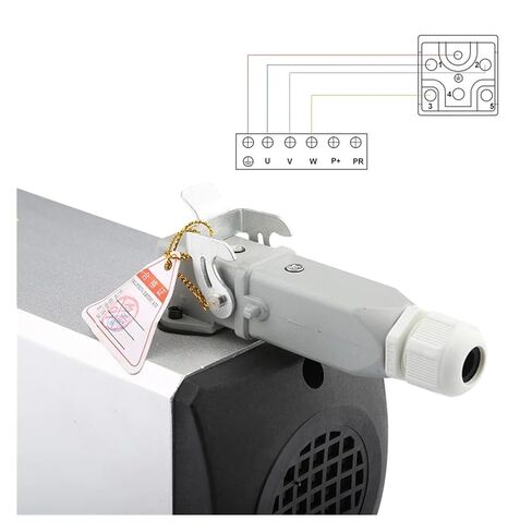 محرك المغزل المبرد بالهواء 4.5kw ER25 مع شفة 220V 380V 18000 دورة في الدقيقة (4.5kw 380v) in Kuwait