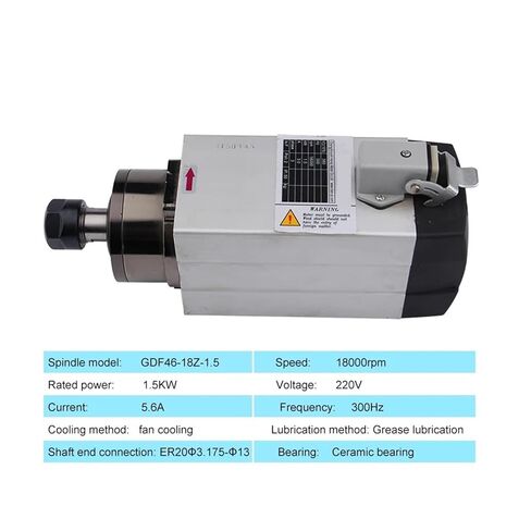 GDF46-18Z 1.5KW المغزل المبرد بالهواء ER11 (380 فولت) in Kuwait