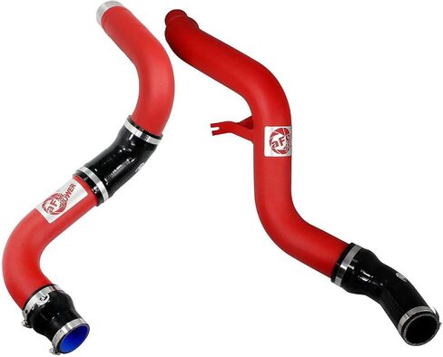 aFe POWER BladeRunner 3 IN Aluminum Hot and Cold Charge Pipe Kit Black - #46-20174-B in Saudi Arabia