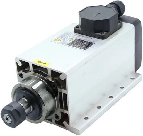محرك المغزل المبرد بالهواء 2.2KW 220V 380V ER20 شفة 4 تحمل CNC (2.2KW 380V ER20) in Saudi Arabia
