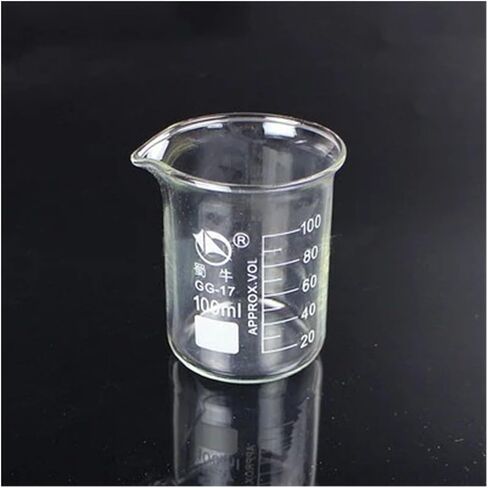 5ML-3000ML Borosilicate Cup Cup Cup High درجة الحرارة المقاومة للمختبرات المختبر اللوازم المدرسية (100 مل 10 ٪) in Kuwait