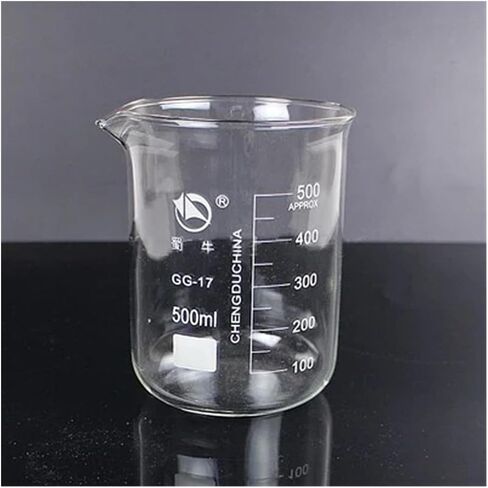 5ML-3000ML Borosilicate Cup Cup Cup High درجة الحرارة المقاومة للمختبرات المختبر اللوازم المدرسية (100 مل 10 ٪) in Kuwait