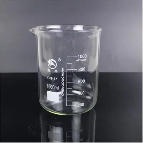 5ML-3000ML Borosilicate Cup Cup Cup High درجة الحرارة المقاومة للمختبرات المختبر اللوازم المدرسية (100 مل 10 ٪) in Kuwait