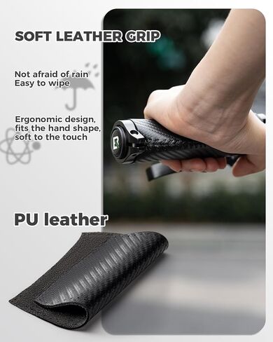 ROCKBROS ERGONIMIC DESIGN MATTION BIKE CRIPS ، قفل مزدوج على الدراجة غير المنقولة ، مقابض مريحة مريحة للدراجات ، للتنقل. in Saudi Arabia