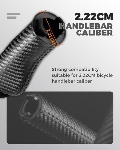ROCKBROS ERGONIMIC DESIGN MATTION BIKE CRIPS ، قفل مزدوج على الدراجة غير المنقولة ، مقابض مريحة مريحة للدراجات ، للتنقل. in Saudi Arabia