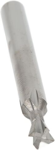 Dovetail End Mill Cutter High Hardness Alloy 5mm 4 Flutes Fast Drilling Milling Cutter for Industry Metalwork Cutting Endmill Durable and Efficient Universal Handle Type (5 X 60° X 50L) in Saudi Arabia