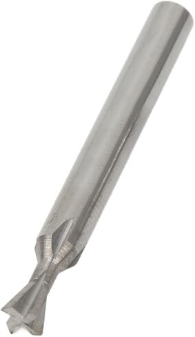 Dovetail End Mill Cutter High Hardness Alloy 5mm 4 Flutes Fast Drilling Milling Cutter for Industry Metalwork Cutting Endmill Durable and Efficient Universal Handle Type (5 X 60° X 50L) in Saudi Arabia