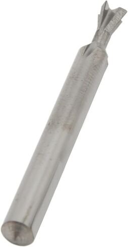 Dovetail End Mill Cutter High Hardness Alloy 5mm 4 Flutes Fast Drilling Milling Cutter for Industry Metalwork Cutting Endmill Durable and Efficient Universal Handle Type (5 X 60° X 50L) in Saudi Arabia