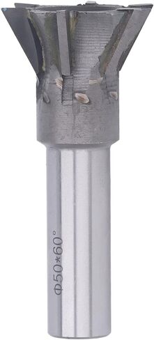 Aramox Dovetail Cutter Quenching Cemented Carbide 6 Blades Straight Shank Milling Tool for Stainless Steel, Fine Workmanship for Metalworking Projects in Saudi Arabia
