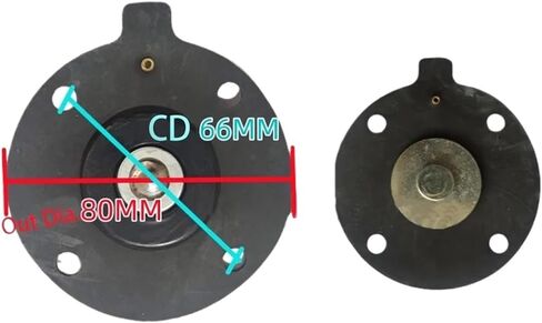 1PCS XMD-20/25/40/50/62/76 plateau bag type electromagnetic pulse valve diaphragm NBR material right angle(XMD-20) in Kuwait