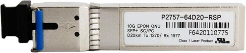 P2757-64D20-RSP 10G EPON ONU SFP+ SC/PC D20km Tx1270/ Rx1577 Transceiver in Saudi Arabia