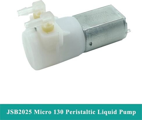 JSB2025 MINI 130 Peristaltic Pump DC 3V 3.7V 5V 6V SELFIME SILD SILD PUMP in Saudi Arabia