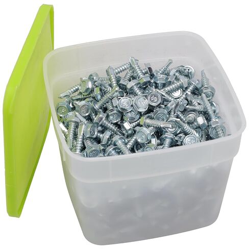 Supplying Demand 86-11268-500PK HVAC Self-Tapping Sheet Metal Screws - Size 10 x 3/4 in. - 5/16 Hex Head in Saudi Arabia
