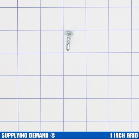 Supplying Demand 86-11268-500PK HVAC Self-Tapping Sheet Metal Screws - Size 10 x 3/4 in. - 5/16 Hex Head in Saudi Arabia
