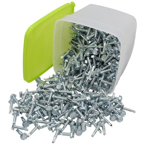 Supplying Demand 86-11268-500PK HVAC Self-Tapping Sheet Metal Screws - Size 10 x 3/4 in. - 5/16 Hex Head in Saudi Arabia
