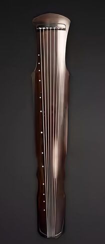 أداة الصينية Gu Qin ، أداة صينية ، Guqin ، Qin ، خشب المسن يدويًا ، صوت حرفي 20 عامًا ، صوت طبيعي in Saudi Arabia