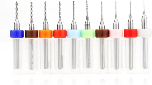 0.1-1.0mm Micro Drill Bit 10pcs (اللون: PCB 1.1mm 10pcs) in Saudi Arabia