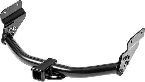 VEVOR Class 3 Trailer Hitch, 2-Inch Receiver, Compatible with 2014-2019 Toyota Highlander, Q345B Steel Tube Frame, Multi-Fit Hitch to Receive Ball Mount, Cargo Carrier, Bike Rack, and Tow Hook, Black in Saudi Arabia