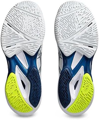 ASICS Women's Gel-Game 9 Tennis Shoes, 9.5, White/Amethyst in Saudi Arabia