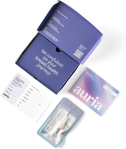 اختبار فحص سرطان الثدي البيولوجي Auria Home مع استشارة-تتراوح أعمارهم بين 30+ نتائج مراجعة للمزود-مختبر معتمد من CLIA CLIA in Saudi Arabia