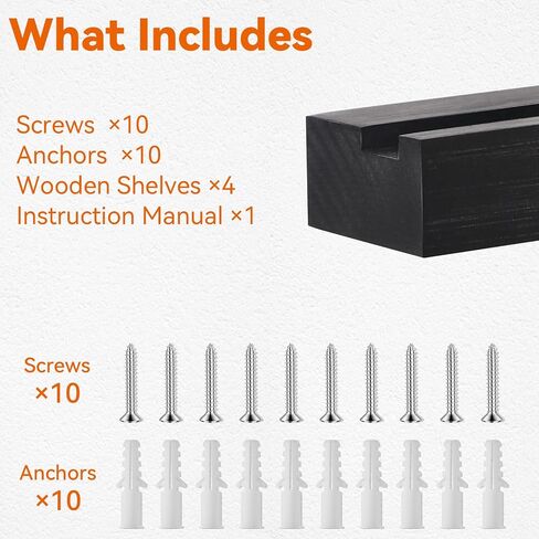 Sports Card Display Shelf for Wall, Holds 30 Trading Cards, 6PCS Wooden Card Holder for Baseball, Football, Basketball, and Graded Card Collection, Black in Saudi Arabia
