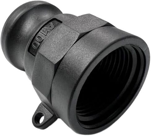 Polypropylene Type A Cam and Groove Couplings / 3-Inch Quick Connect & Disconnect Fittings/Hose Camlock Fittings-3" Male Camlock Adapter x 3" Female NPT Thread (3") in Saudi Arabia