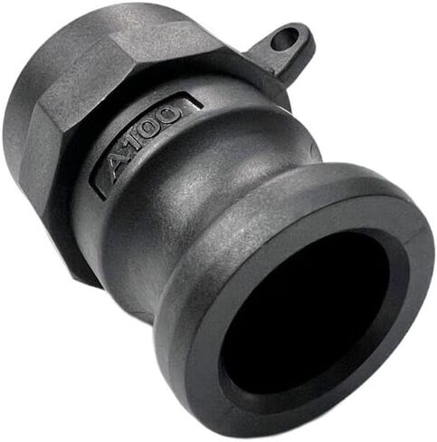 Polypropylene Type A Cam and Groove Couplings / 3-Inch Quick Connect & Disconnect Fittings/Hose Camlock Fittings-3" Male Camlock Adapter x 3" Female NPT Thread (3") in Saudi Arabia
