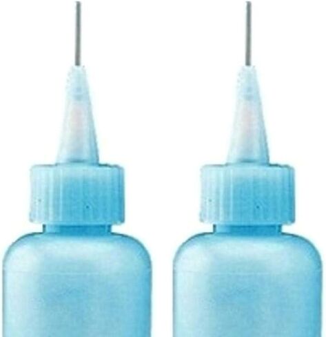 R&R FD-1-ESD Flux Dispenser with Pen top. ESD Safe, Static Dissipative, Blue Bottle. 2 pack in Saudi Arabia