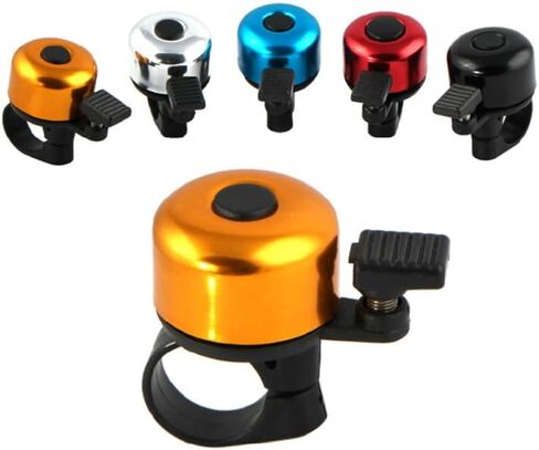 BESTOYARD 20 Pcs Kids Bike Bell - Loud Sound Mini Bicycle Bell for Kids - Easy to Install Safety Accessory for Bicycles - Assorted Colors in Saudi Arabia
