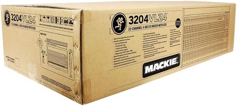 Mackie 3204VLZ4 32-Channel 4-Bus Mixer, Onyx Mic Preamps, USB Recording, Built-In Effects, Durable Steel Chassis, For Live Sound and Studio Recording in Saudi Arabia