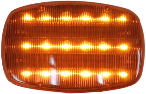 ToolUSA 6" X 4" Amber High Efficient Led Steady/flasher Light With Strong Magnetic Base in Saudi Arabia