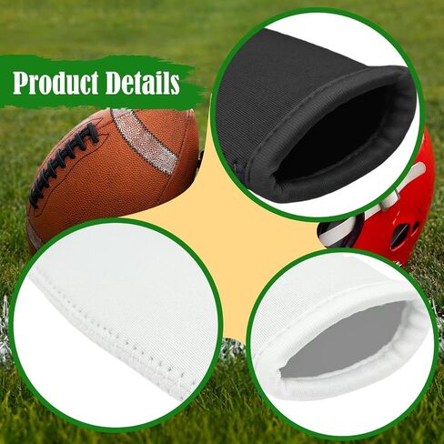 2 Pieces Football Chin Pad Universal Padding Football Chin Strap Cover Strap Cushion for Climbing Adults Men Women in Saudi Arabia